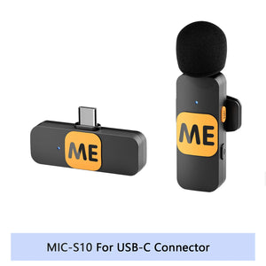 Mini Microphone Lavalier professionnel sans fil BOYA BY-V pour iPhone, iPad, Android, reflex, caméra, diffusion en direct, enregistrement de jeu, Interview, Vlog...