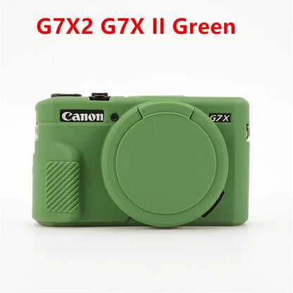 Housse silicone de protection anti-choc pour Canon G7X Mark II III G7XII G7X2 G7XIII G7X3