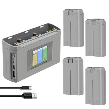 Batteries intelligente 2400mAh et chargeur pour drone Dji MINI 2SE 4K SE