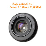 Pare-soleil ES65B ES-65B pour Canon RF 50mm F1.8 STM, RF 50 mm f/1.8 STM