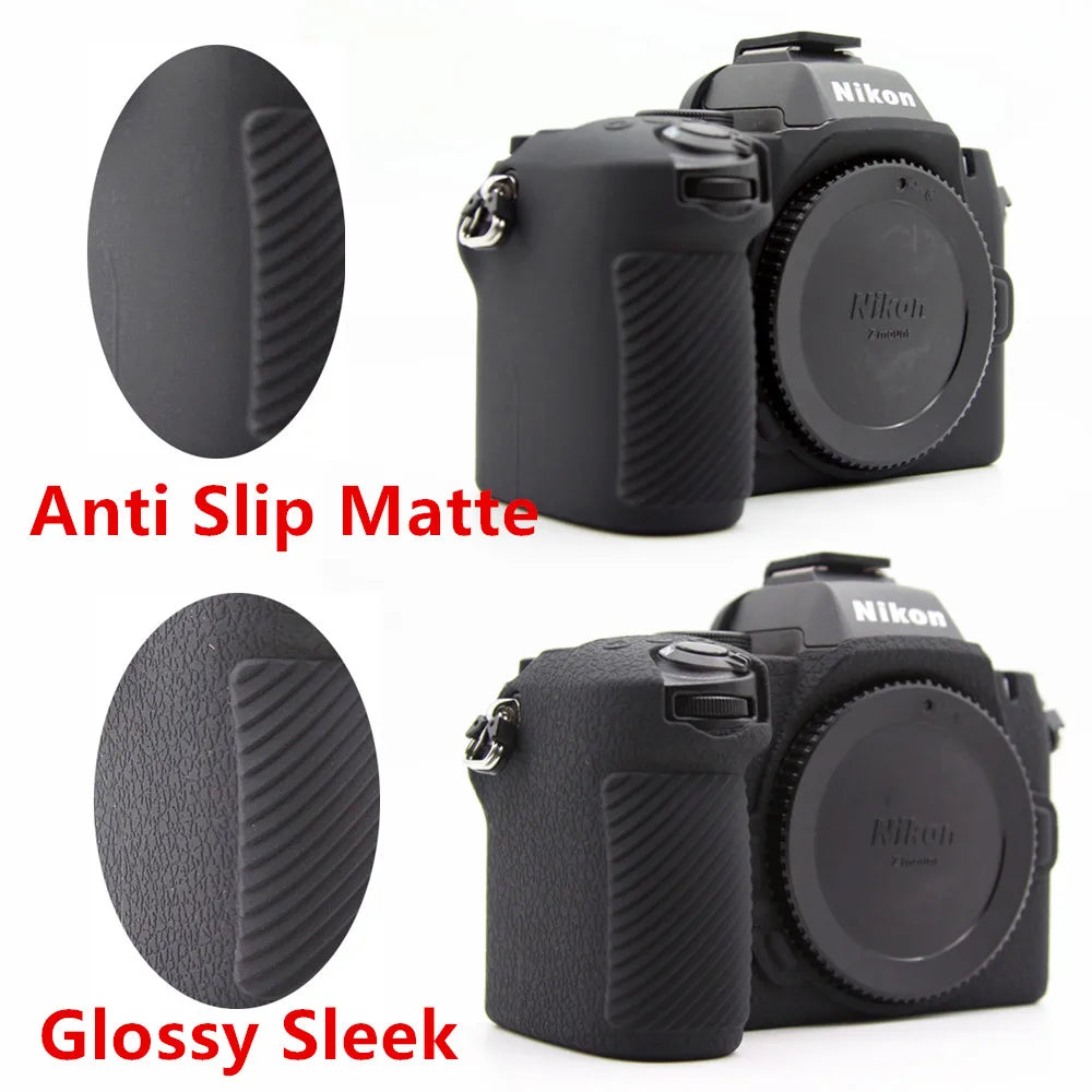 Housse silicone de protection anti-choc pour Nikon Z50 II Z50II Z50 Mark II
