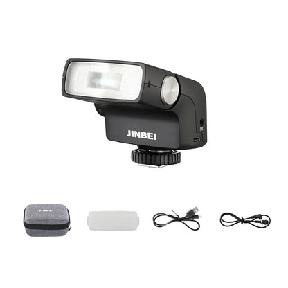 Flash rétro JINBEI HI-5 GN16 Speedlite 6000 ± 200K, 7 recycleurs, universel pour canon, Nikon, Sony, Fuji