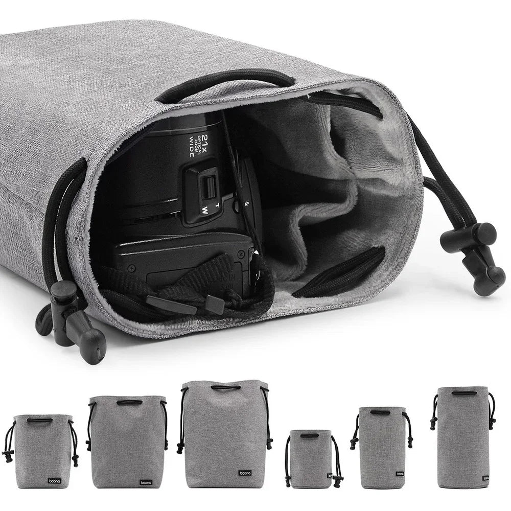Housse pour objectif, appareil photo BOONA étanche pour Nikon, canon, Sony, fuji ...