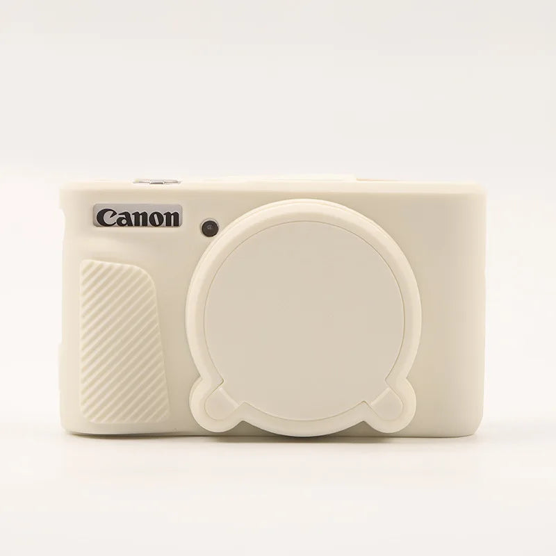 Housse de protection en silicone anti-choc pour Canon PowerShot SX740 / SX730