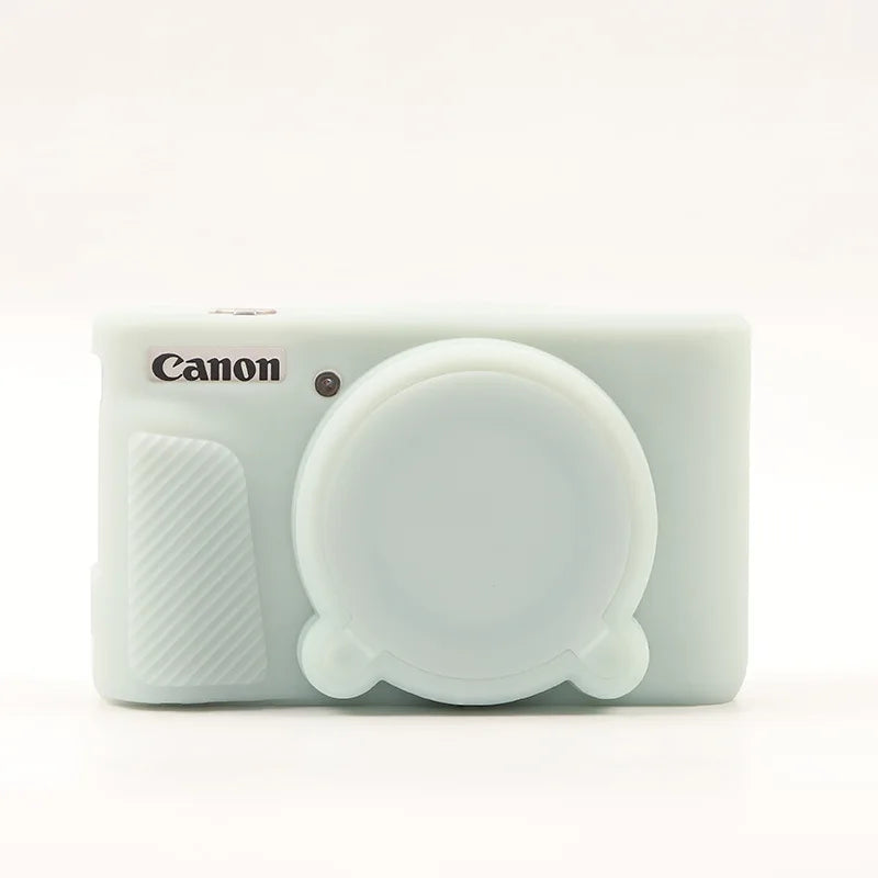 Housse de protection en silicone anti-choc pour Canon PowerShot SX740 / SX730