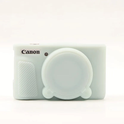 Housse de protection en silicone anti-choc pour Canon PowerShot SX740 / SX730