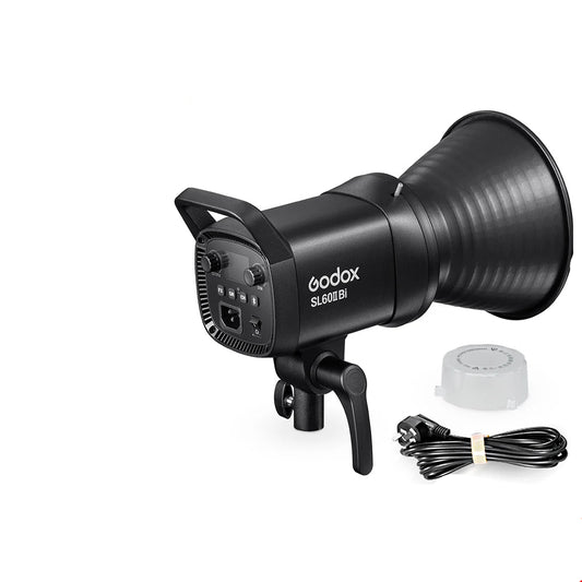 Eclairage studio LED COB Godox SL60IIBI SL60IID, 2.4G, sans fil, contrôle Bluetooth, lumière continue, monture Bowens pour vidéo statique