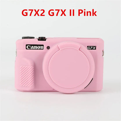 Housse silicone de protection anti-choc pour Canon G7X Mark II III G7XII G7X2 G7XIII G7X3