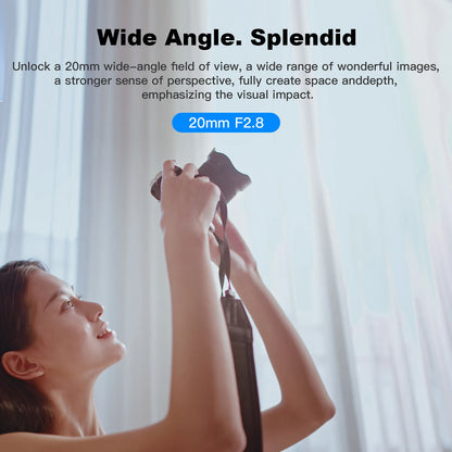 Objectif VILTROX 20mm F2.8 pour Sony E et Nikon Z ultra grand angle AF plein format