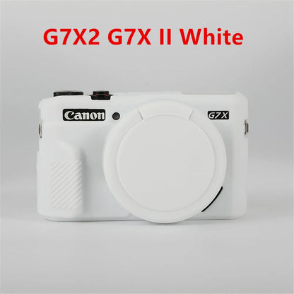 Housse silicone de protection anti-choc pour Canon G7X Mark II III G7XII G7X2 G7XIII G7X3