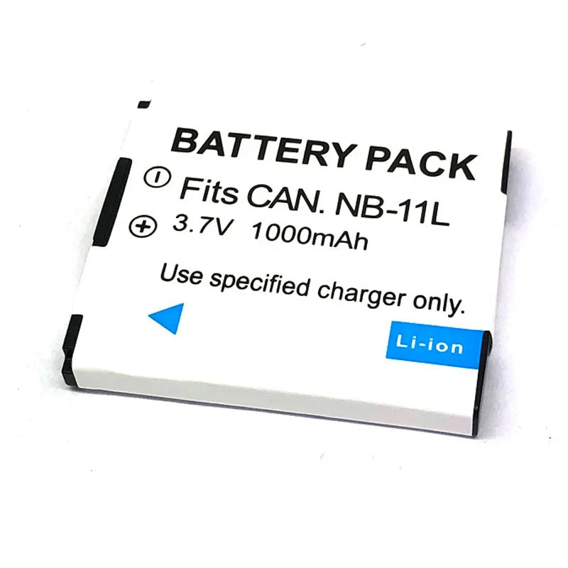 Batterie générique NB-11L NB11LH NB 11L 11LH + chargeur pour Canon PowerShot A2300 A2400 A2600 A3400 A3500 A4000 A4050 SX400 SX410 SX420 IS