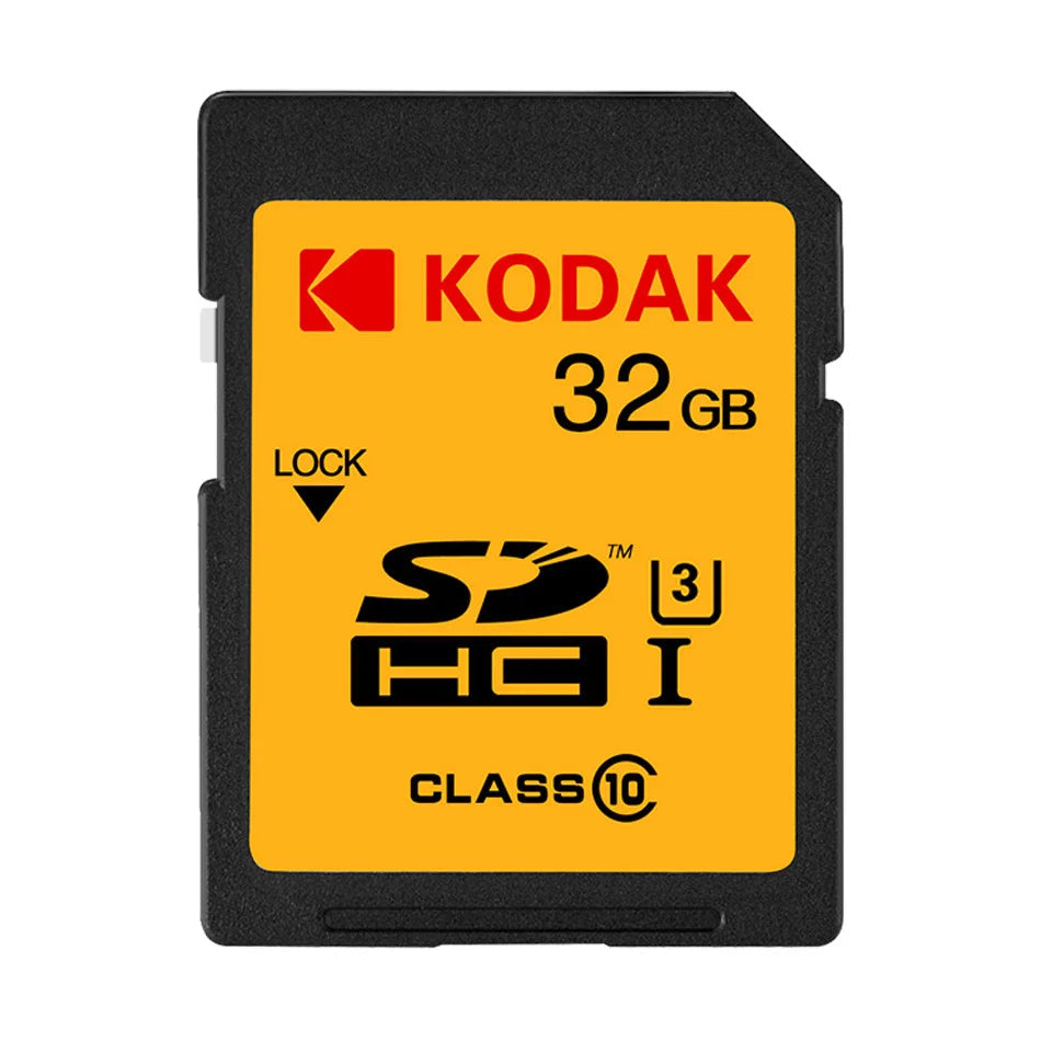 Carte mémoire SD Kodak SDHC 32 Go 64 Go 128 Go 256 Go 512 Go V30 V90 prise en charge de l'appareil photo