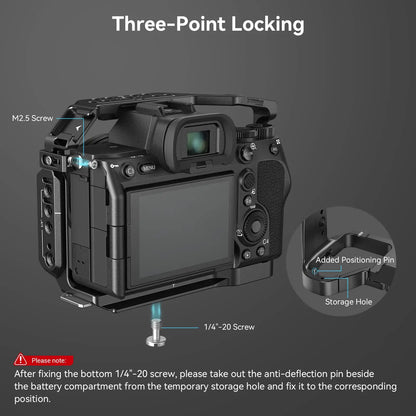 Cage SmallRig 3667 pour Sony A7R V / A7 IV/  A7S III/ A 1/ A7R IV