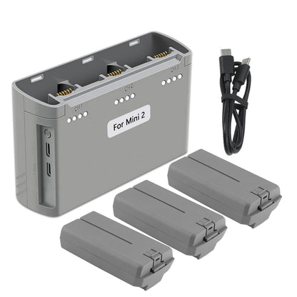 Batterie + chargeur Probty pour drone DJI Mavic Mini 2, Mini SE, Mini 4K, Mini 2 SE