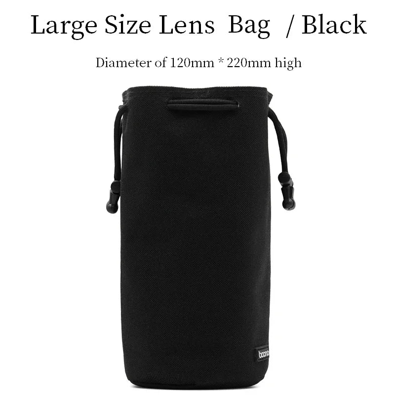 Housse pour objectif, appareil photo BOONA étanche pour Nikon, canon, Sony, fuji ...