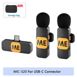 Mini Microphone Lavalier professionnel sans fil BOYA BY-V pour iPhone, iPad, Android, reflex, caméra, diffusion en direct, enregistrement de jeu, Interview, Vlog...