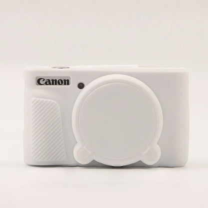 Housse de protection en silicone anti-choc pour Canon PowerShot SX740 / SX730