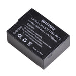 Batterie Batmax 1400mAh DMW-BLC12 BLC12 + Chargeur pour Panasonic Lumix DMC-G7, DMC-G85, DMC-G95, DMC-FZ1000, DC-FZ1000 II