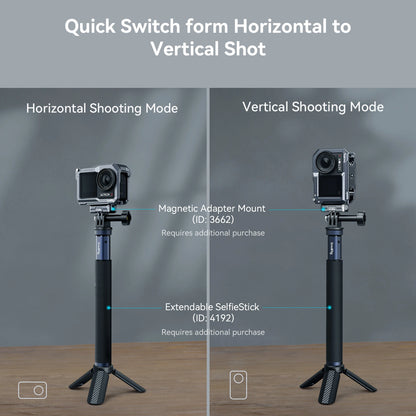 Cage SmallRig 4119C pour DJI Osmo Action 5 Pro / 3/4 étui de caméra , cadre de protection