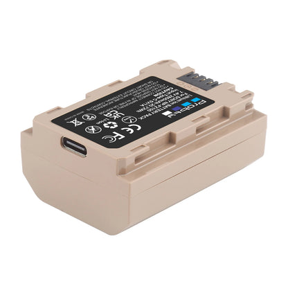 Batterie Probty NP-FZ100 NPFZ100 NP FZ100 avec entrée 5 V 1 A type-c pour Sony A7 III, Alpha A7R III, A7R IV, A9, A6600...