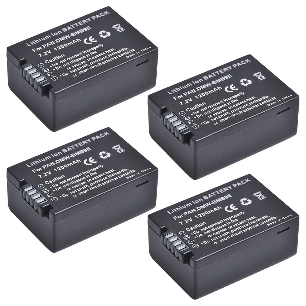 Batterie + chargeur Aspern DMW-BMB9 DMW BMB9 BMB9E pour Panasonic Lumix DC-FZ82 FZ70 FZ60 FZ100 FZ150 FZ40 FZ45 FZ47 FZ48