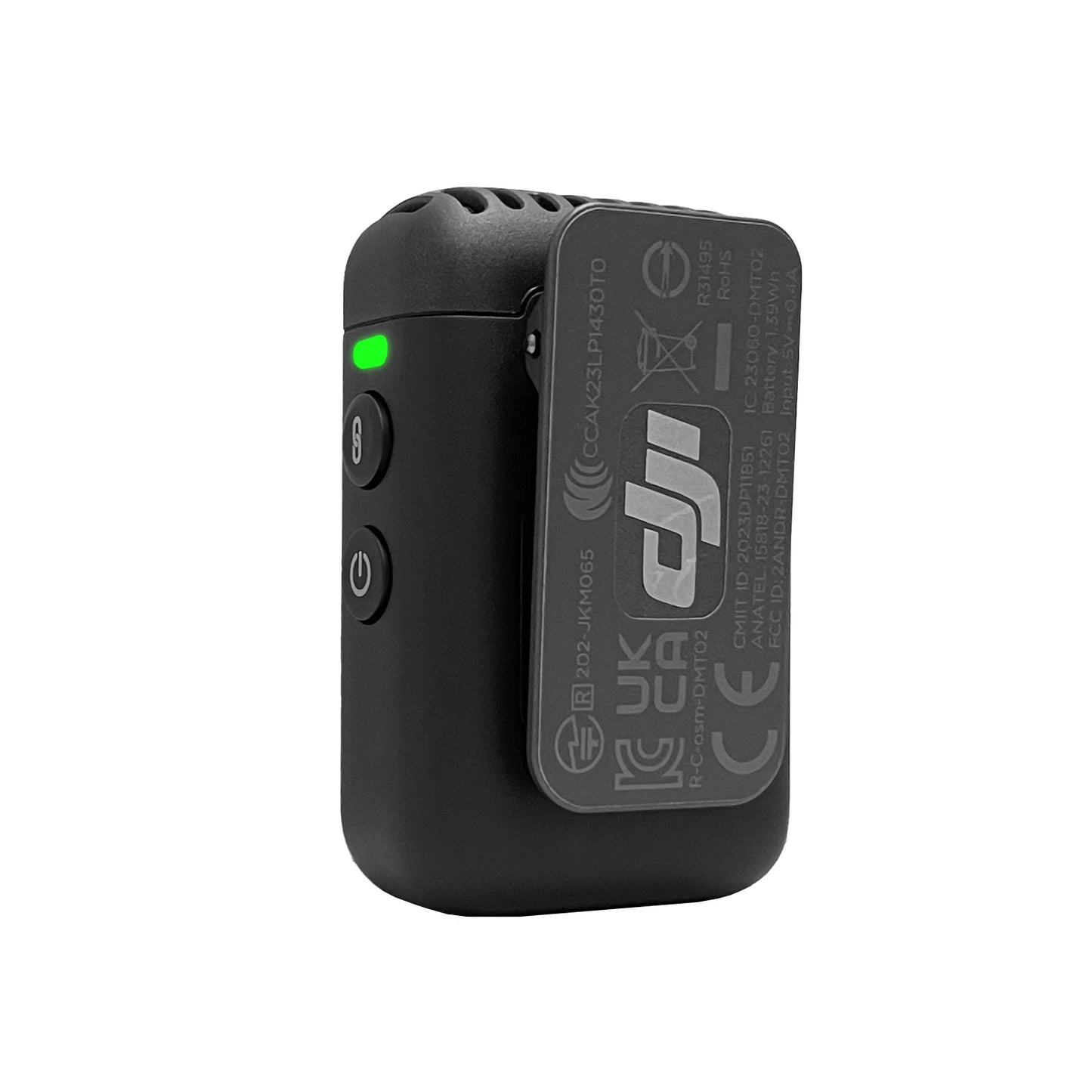 Micro DJI Mic 2 Microphone sans fil avec suppression intelligente du bruit, Flotteur 32 bits, Son optimisé statique interne, Portée 250m