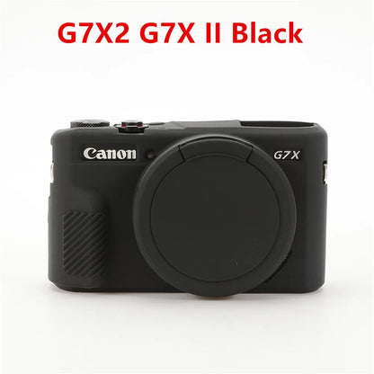 Housse silicone de protection anti-choc pour Canon G7X Mark II III G7XII G7X2 G7XIII G7X3