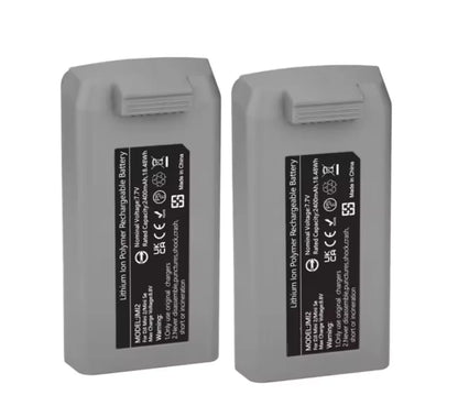 Batteries intelligente 2400mAh et chargeur pour drone Dji MINI 2SE 4K SE