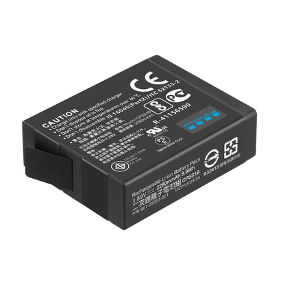 Batterie probty 2280 mAh pour batterie GoPro Hero 13 + chargeur 3 emplacements