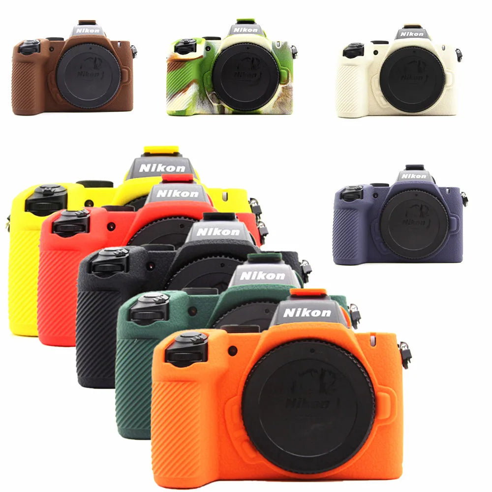 Housse silicone de protection anti-choc pour Nikon Z50 II Z50II Z50 Mark II