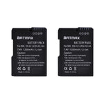 Batteries EN-EL14 EN-EL14a Batmax haute qualité + chargeur double LCD USB pour Nikon D3100 D3200 D3300 D5100 D5200 D5300 P7000