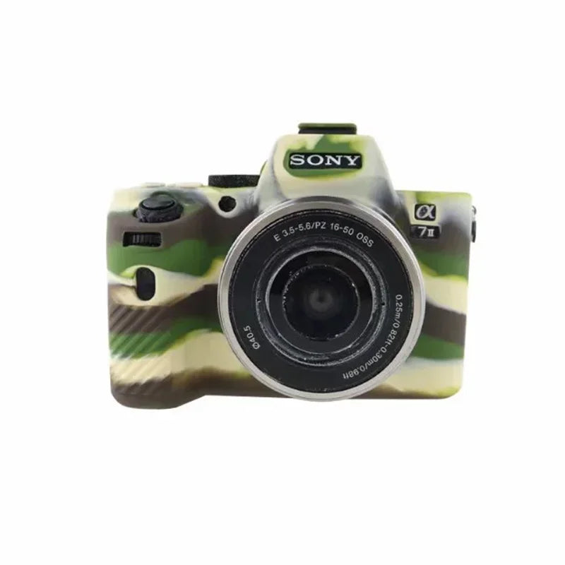 Housse silicone de protection anti-choc pour Sony A7 II A7II A7R Mark 2 A7MII/A7RII/A7SII