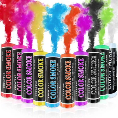Fumigène coloré professionnel 3/5/10 pièces pour mariage anniversaire effet photographie durée 1 min