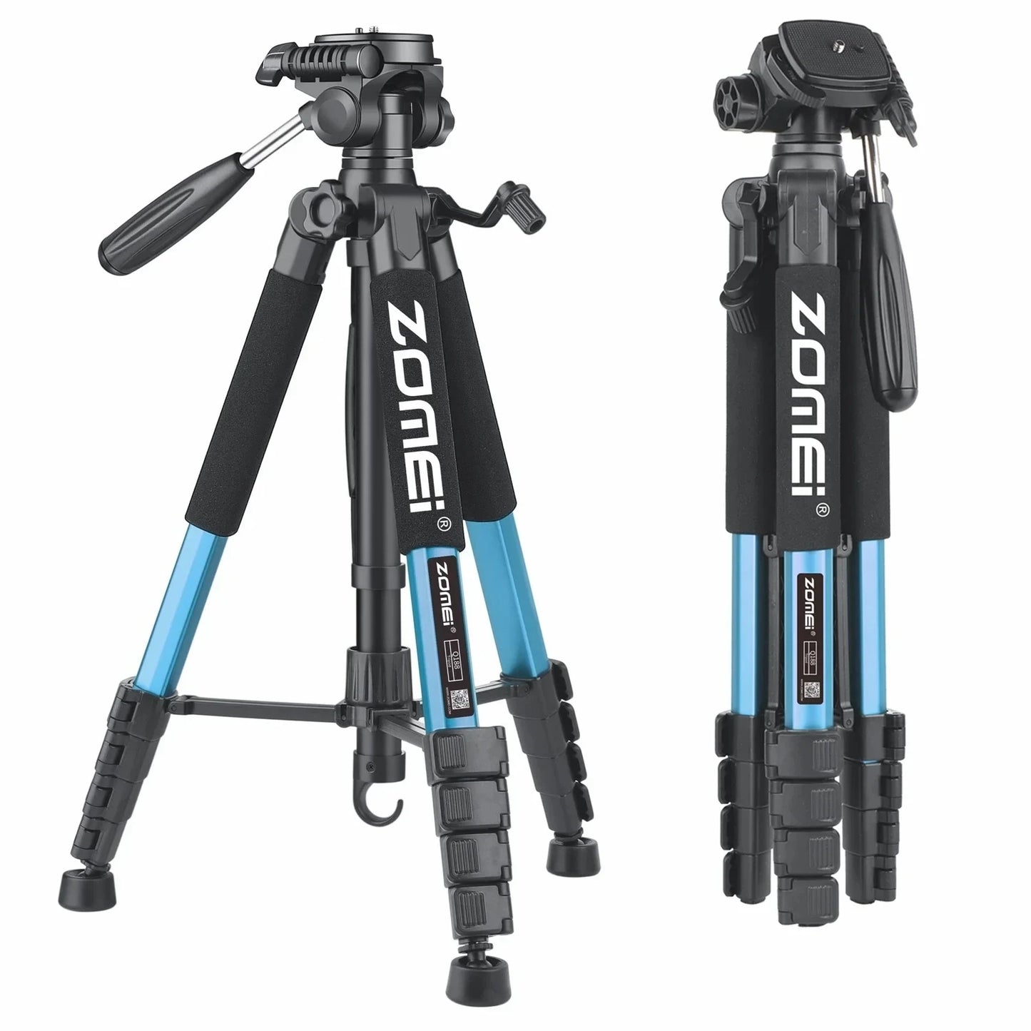 Trépied ZOMEI Q188 trépied Portable 1.8M pour appareil photo