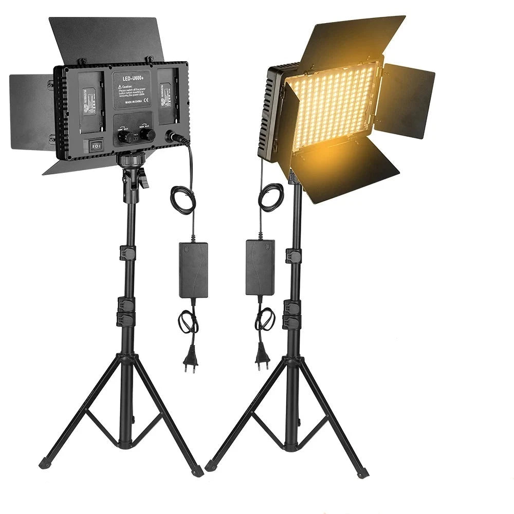 Lampe de studio Nagnahz U800/U600 LED pour Tiktok Youtube jeu en direct éclairage vidéo 40W/50W