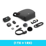 Micro Lavalier sans fil DJI Mic 3 ultraléger temps étendu et charge rapide Transmission 400m suppression du bruit Streaming Vlog