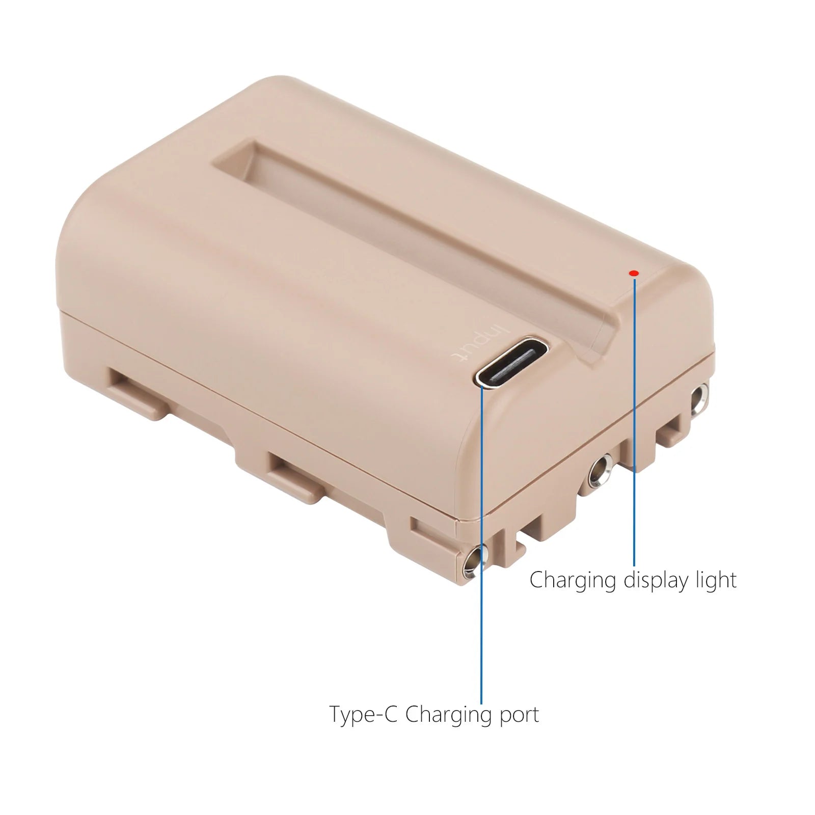 Batterie Probty 2250mAh NP-FM500H NP FM500H FM500H USB-C pour Sony Alpha A58 A57 A65 A77 A99 A900 A700 A580 A560 A550 A850