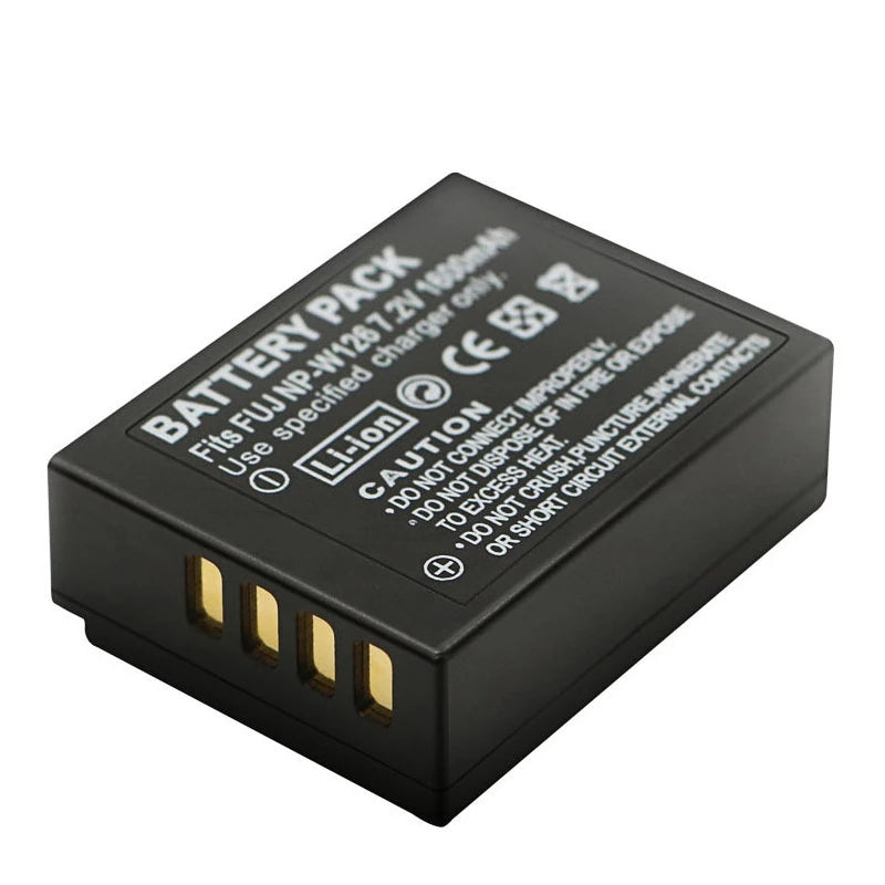 Batterie générique NP-W126 1600mAh pour appareil photo Fujifilm XT20 XT3 XPro1 Pro2 X-Pro1 X-T1 XT1 HS30EXR HS33EXR X PRO1