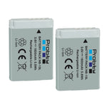 Batterie + chargeur Probty NB-13L NB13L NB-13LH 1600mAh pour Canon PowerShot G5X G7X G9X G7 X Mark II G9 X,SX620 SX720 SX730