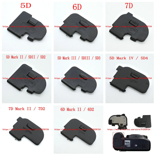Couvercle de batterie pour CANON 5D 6D 7D 5D2 5D3 5D4 6D2 7D2 5DII 5DIII 5D Mark IV 6DII 7DII