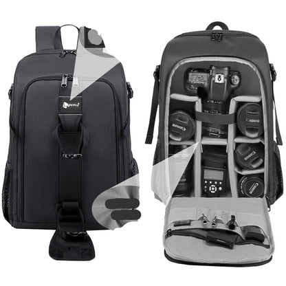 Sac à dos étanche Lightpro TS39 pour appareil photo de grande capacité, sac à bandoulière, sac pour trépied vidéo, housse de pluie pour Nikon, Sony, canon...