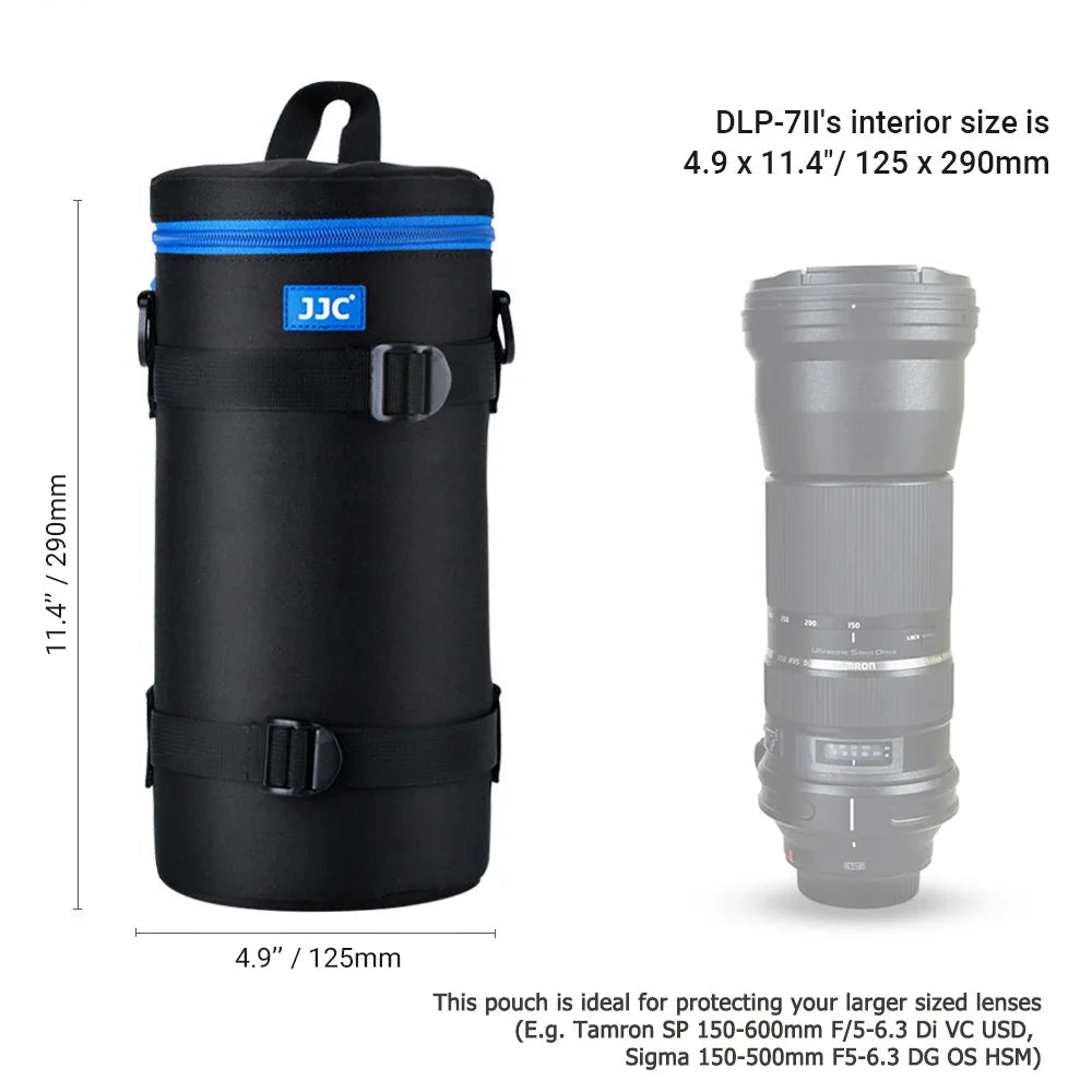 Housse pour objectif JJC de luxe hermétique pour Canon Nikon Sony Olympus Fuji...