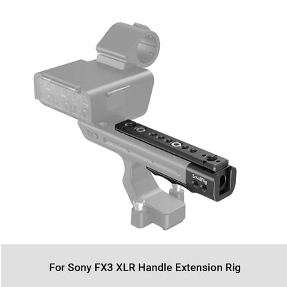Cage SmallRig 4183 pour Sony FX30/FX3, Kit de plate-forme de caméra avec serre-câble, Rail NATO, accessoires pour micro et lumière