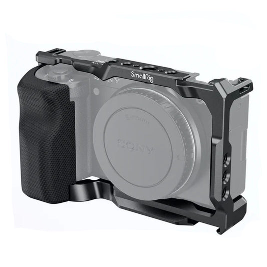 Cage SmallRig 3538 pour Sony ZV-E10 avec poignée et plaque de dégagement rapide intégrée pour kit Arca-Swiss