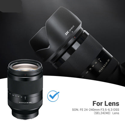 Pare-soleil JJC ALC-SH136 pour Sony FE 24-240mm F3.5-6.3 OSS