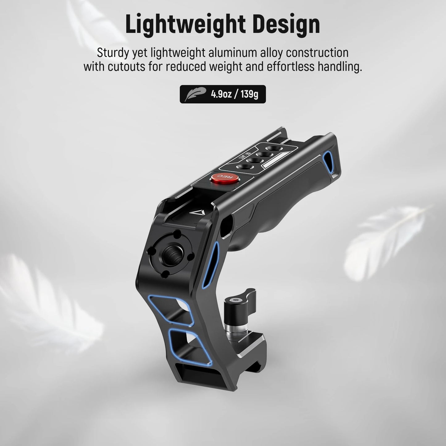 Poignée avec Bouton d'Enregistrement Neewer TRANTop avec QR TRANClamp pour Sony A7 a6000... Panasonic GH5 S5 II... FUJIFILM x-t3...