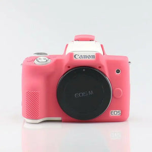 Housse silicone de protection anti-choc pour Canon EOS M100 M200 M50 M3