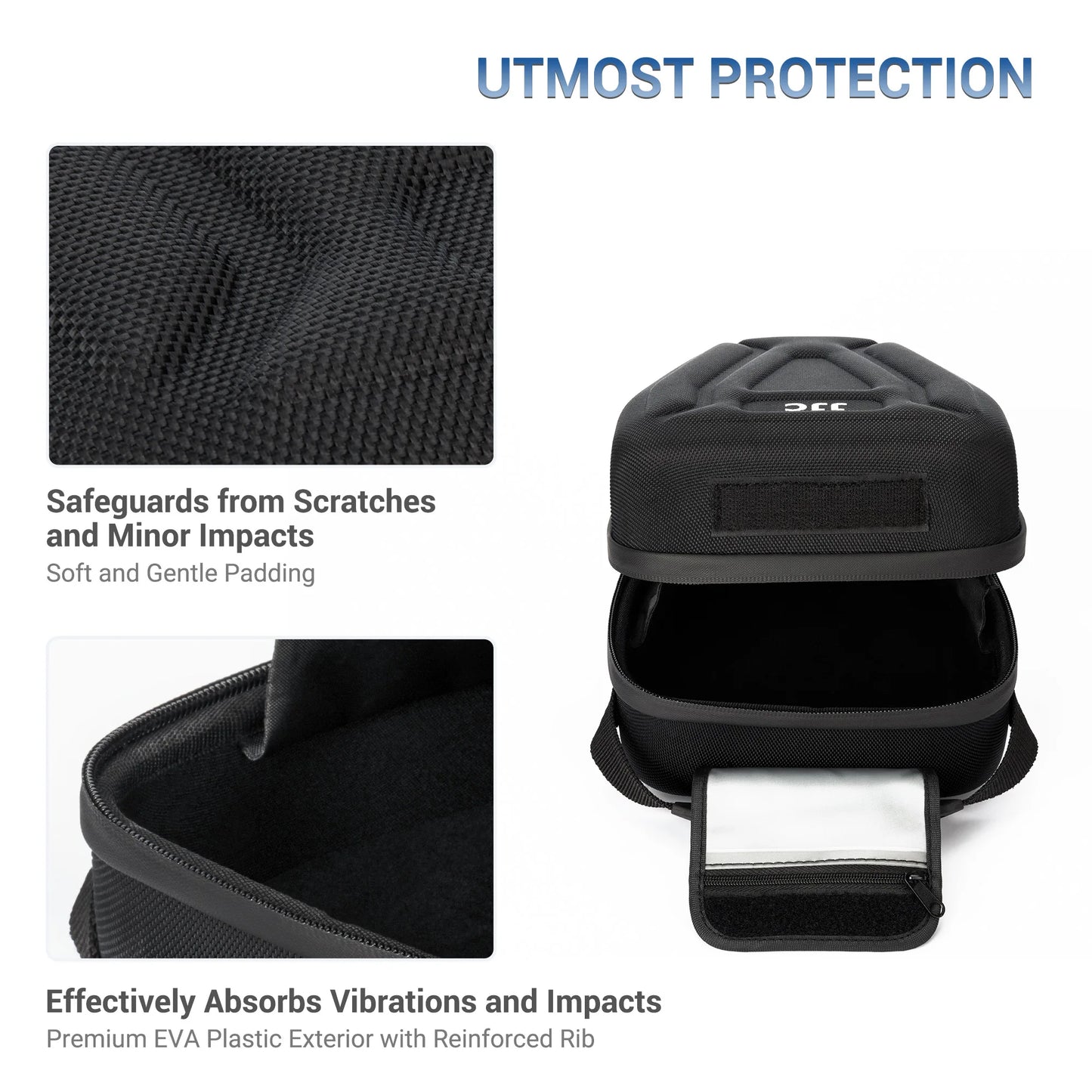 Housse JJC pour appareil photo hermétique anti choc compatible avec canon R R10, Sony, A7C, A7R, IV, Nikon Z, Fujifilm X