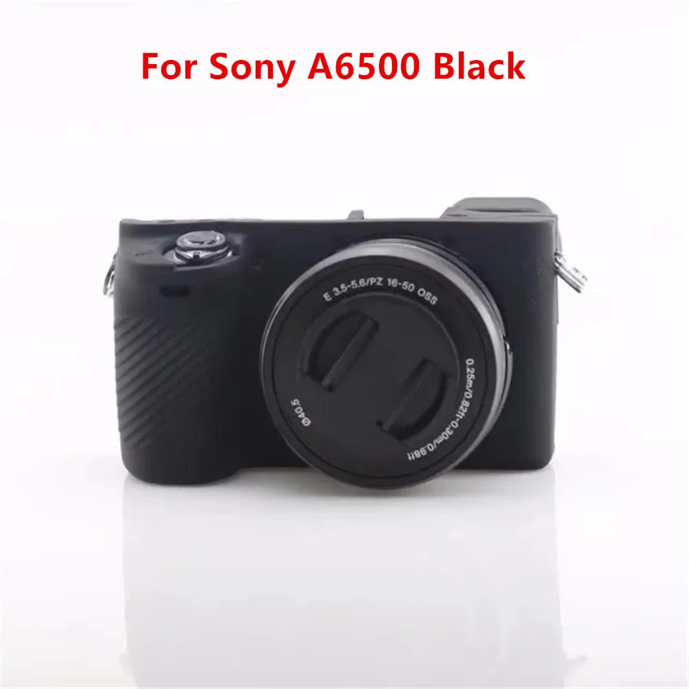 Housse en silicone pour Sony Alpha A6700 A6500 A6400 A6300 A6100 A6000