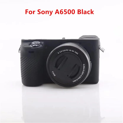 Housse en silicone pour Sony Alpha A6700 A6500 A6400 A6300 A6100 A6000
